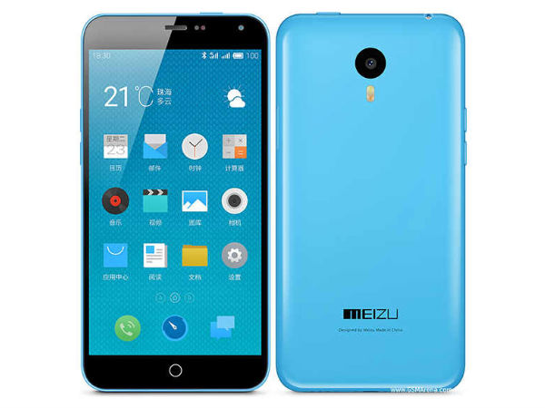 Meizu M1 Note with 5.5-inch Display, Octa-Core CPU Launched