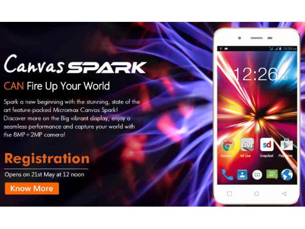 Canvas Spark Went Out of Stock in Less Than 2 Minutes on Snapdeal
