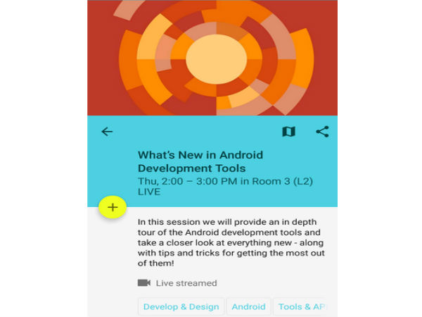 Official Google I/O 2015 App Hits Google Play Store