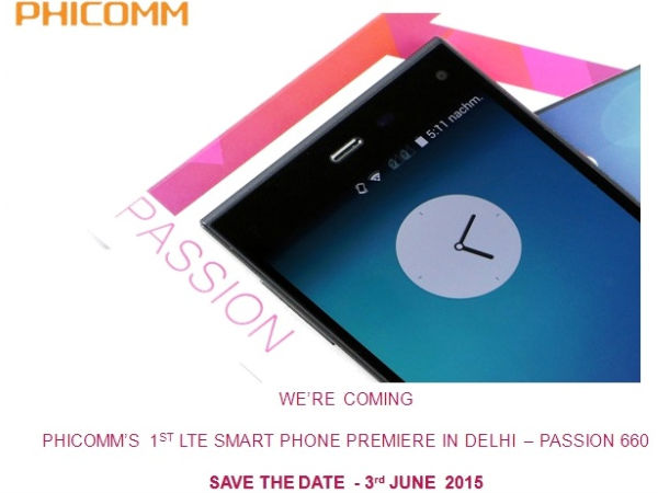 China's PhiComm to Debut Indian Market with the Launch of Passion P660 China's PhiComm to Debut Indian Market with the Launch of Passion P660