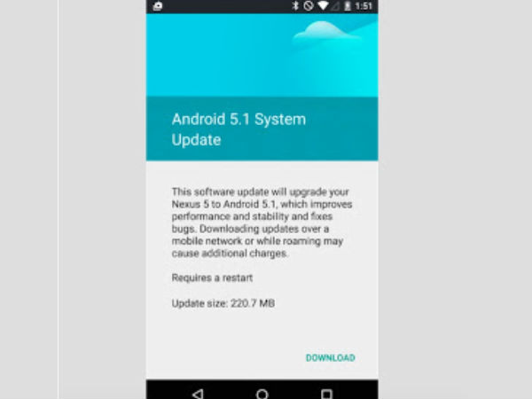 How To Update Nexus 4 And Nexus 5 To Android 5.1.1 Lollipop