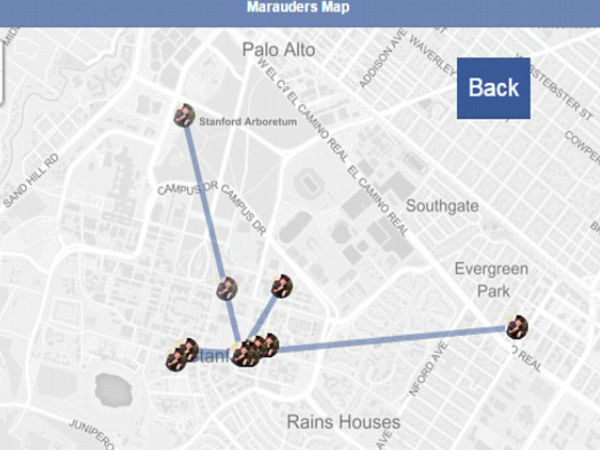 Facebook stops Marauder's Map