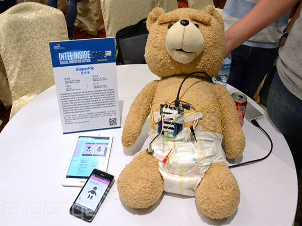 A Smart Diaper from Acer will send notifications to your phone
