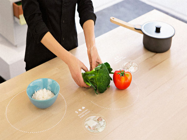 This Smart Table for Ikea Can Suggest Receipes and Also Cook Meals