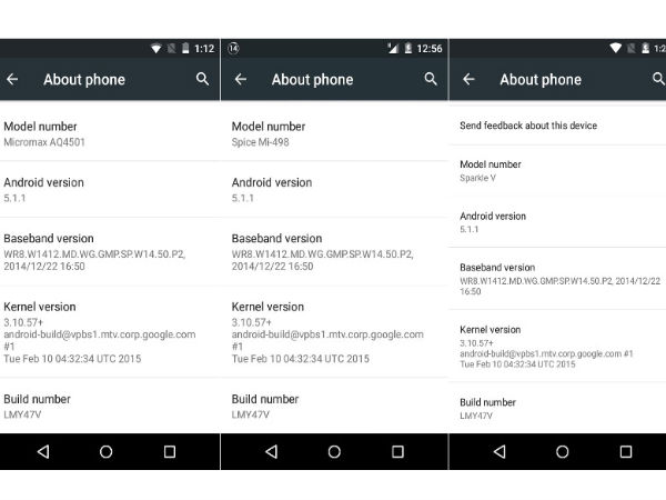 Android One Smartphones Started Receiving Android 5.1 Lollipop Update