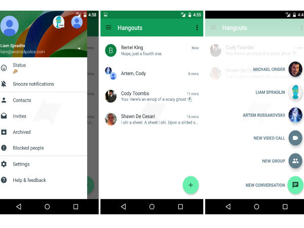 Hangout 4.0 to Come with UI Overhaul: Report