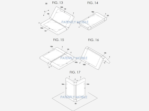 Samsung New Patent Reveals Fold-Able Display For Future Galaxy Note