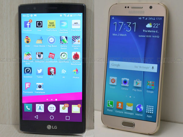 LG G4 vs Samsung Galaxy S6: The battle of the nexus!