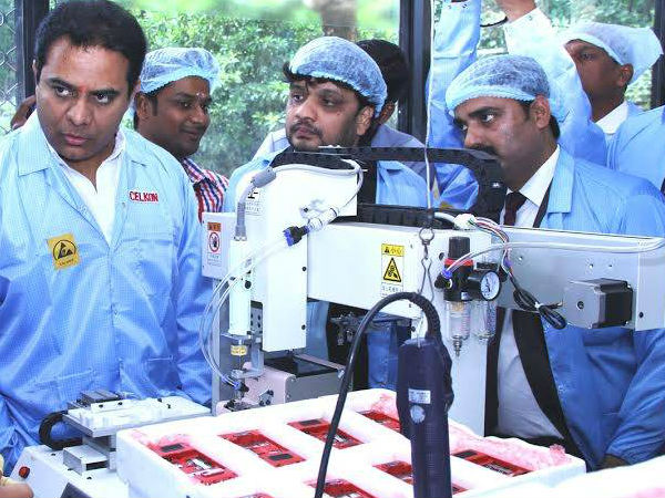 Celkon launches first manufacturing plant in Telangana Celkon launches first manufacturing plant in Telangana