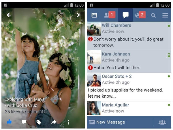 Facebook targets 2G data users with lighter mobile app