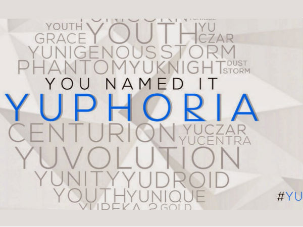 Yu Yuphoria will be Available on Amazon India at 2PM Today