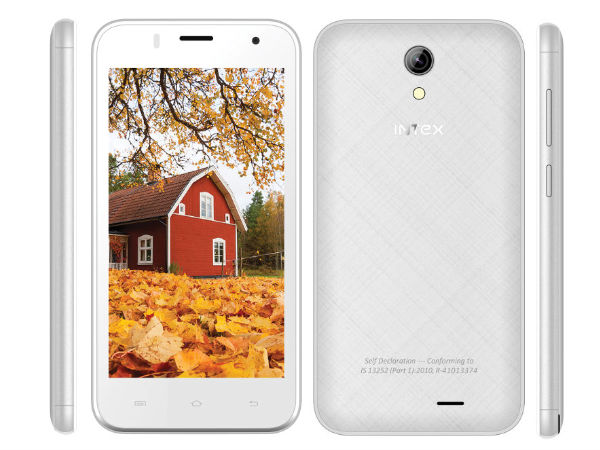 Intex Launches Another Low-Budget Smartphone at Rs 4,190