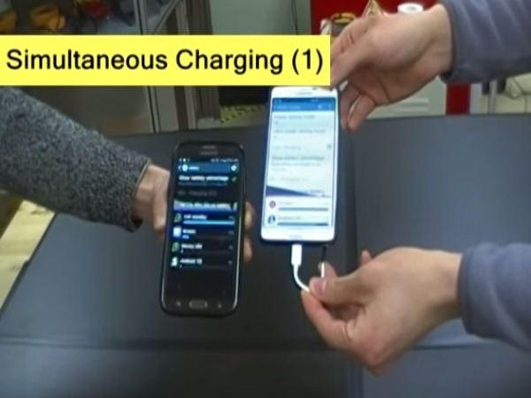 Charge phone without plugging in