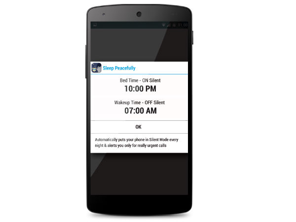 Meet the Sleep Peacefully : An app that can improve your sleep!