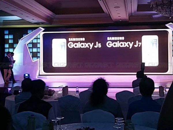 Samsung Unveils Selfie-Focused Galaxy J5 And Galaxy J7 in India