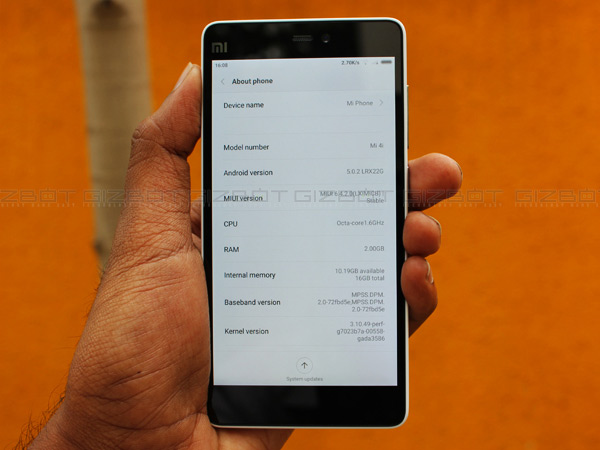 Xiaomi Mi 4i 16 GB Review