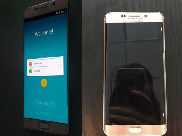 Galaxy S6 Edge+ and Note 5 New Live Photos Spotted Online