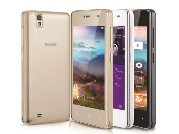 Gionee Pioneer P2M with 4-inch Display, Quad-Core CPU Launched Gionee Pioneer P2M with 4-inch Display, Quad-Core CPU Launched