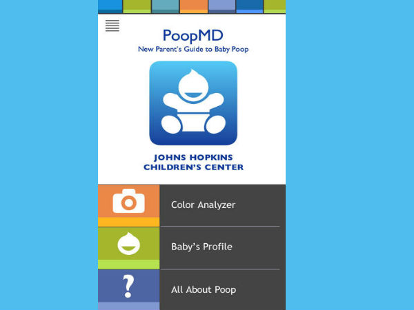 Smartphone app screens for rare liver disease in newborns Smartphone app screens for rare liver disease in newborns