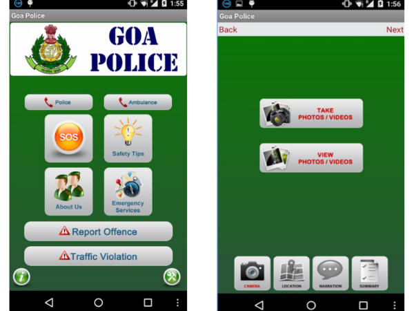 Goa police launch app to report crimes, emergencies