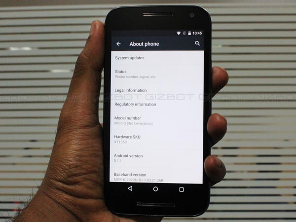 Motorola Moto G 3rd Gen Review