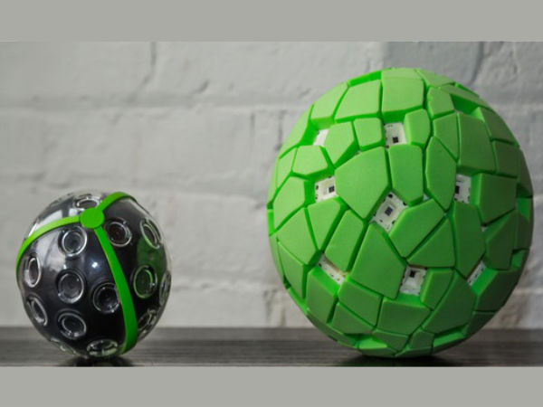 Here's A Football that can click 108MP resolution 360 degree snapshots