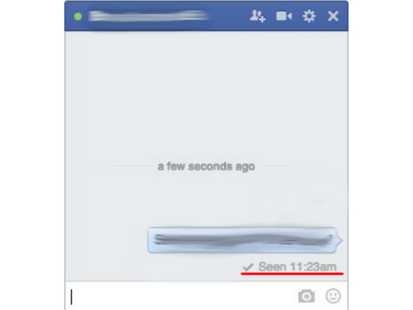 Disable Message Seen Receipt