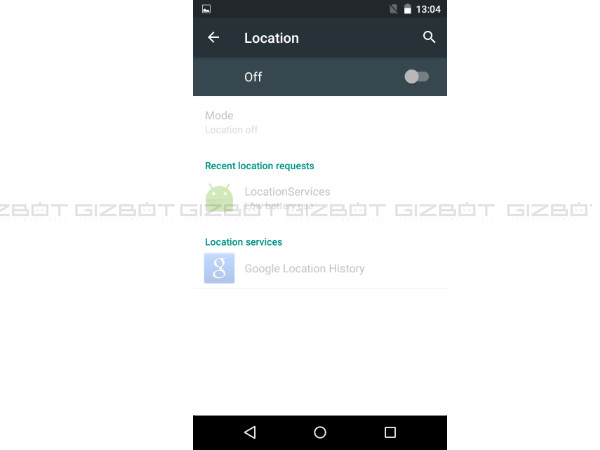Turn off Location Apps