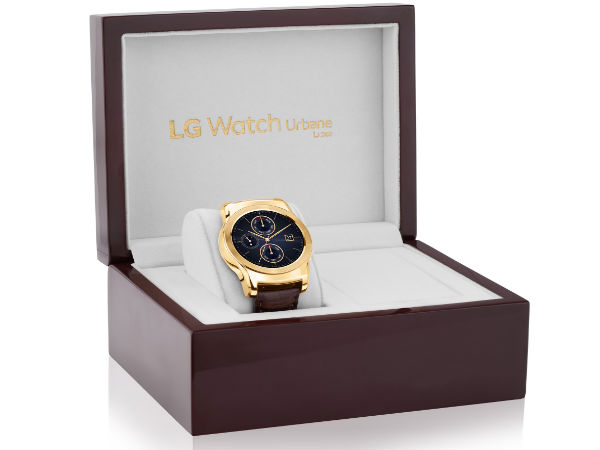 LG Watch Urbane Luxe Limited Edition with 23-Karat Gold Announced