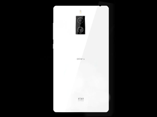 Xiaomi Mi Note 2 Press Render Leaked