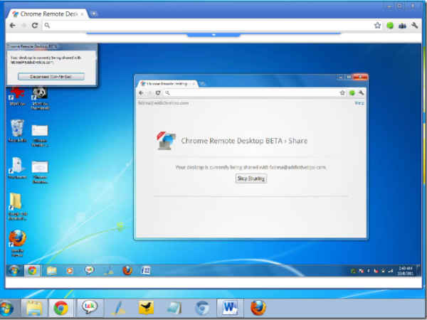 Chrome Remote Desktop