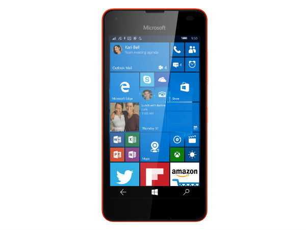 Microsoft Lumia 550 with four different colors leaked in press render