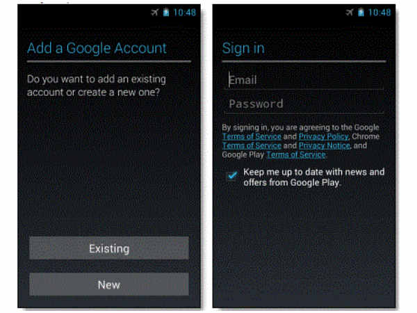 Google Account Setup