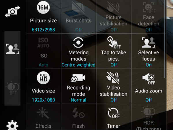 Use Camera Modes