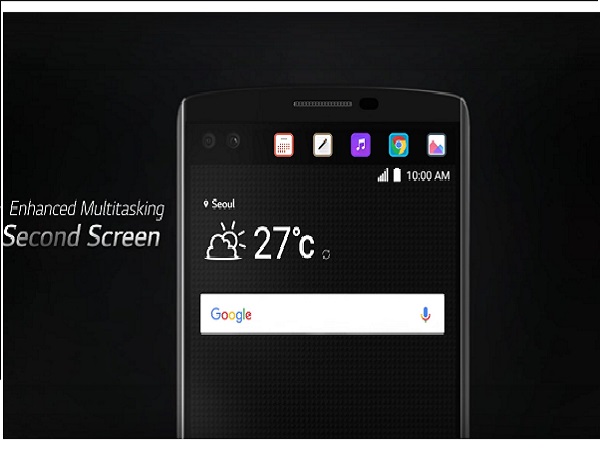 LG V10 smartphone with dual-camera and dual display announced
