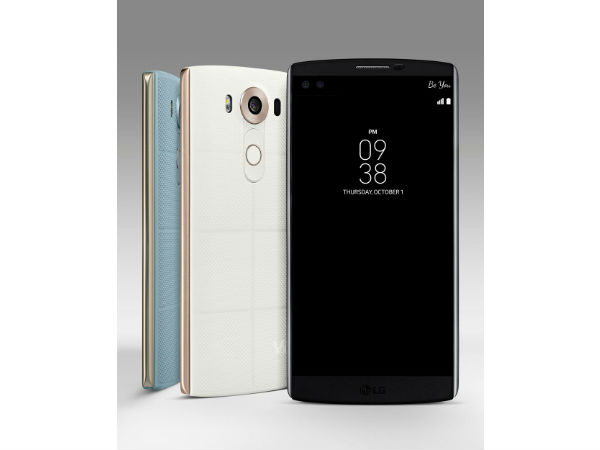 LG V10 smartphone with dual-camera and dual display announced