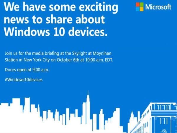 Microsoft Surface Pro 4 coming on Oct 6: Rumored Specs and features