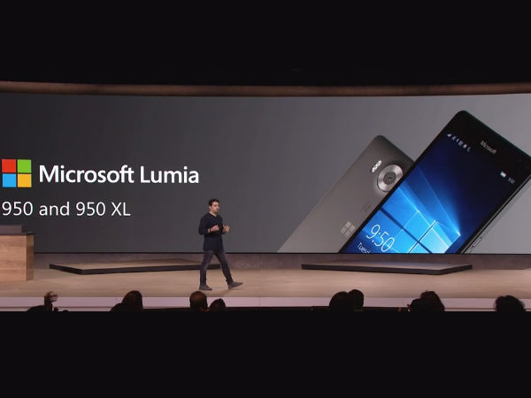 Microsoft Announces Lumia 950 and 950 XL with USB Type-C, 20MP Camera