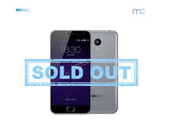 Meizu M2 Units Sold Out in Few Minutes on Snapdeal!