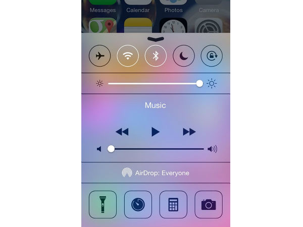 Turn off AirDrop mode