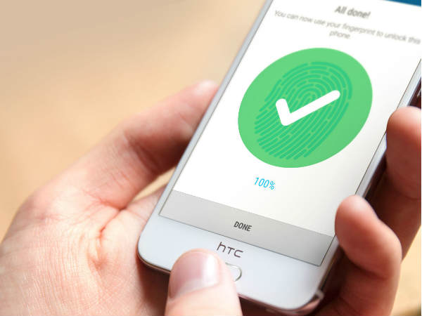 HTC One A9 vs Apple iPhone 6s: Fingerprint Sensor