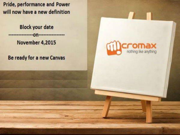 Micromax Canvas 4G smartphone