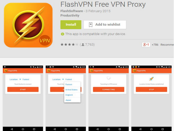 FlashVPN Free VPN Proxy
