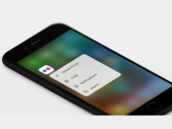 Flickr iOS App updated with 3D Touch Support and Universal Links