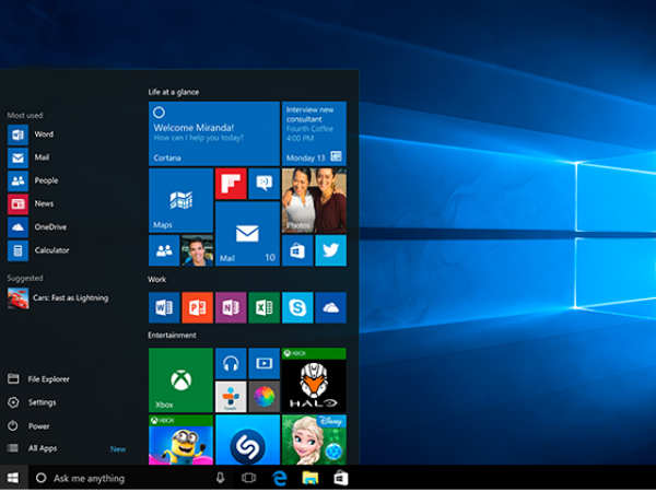 Window 10 Performance 