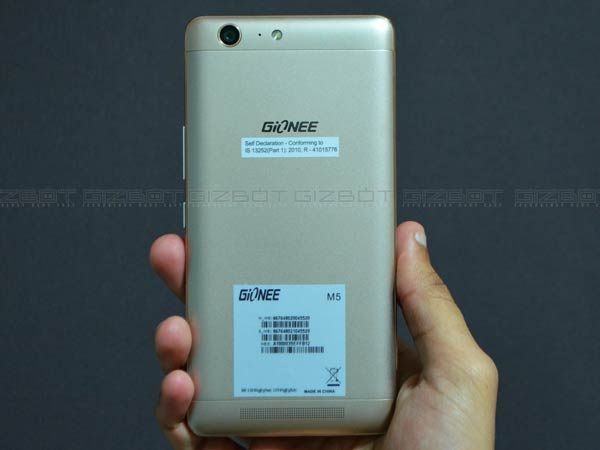 Gionee Launches Marathon M5 with Enormous 6020mAh Battery at Rs 17,999
