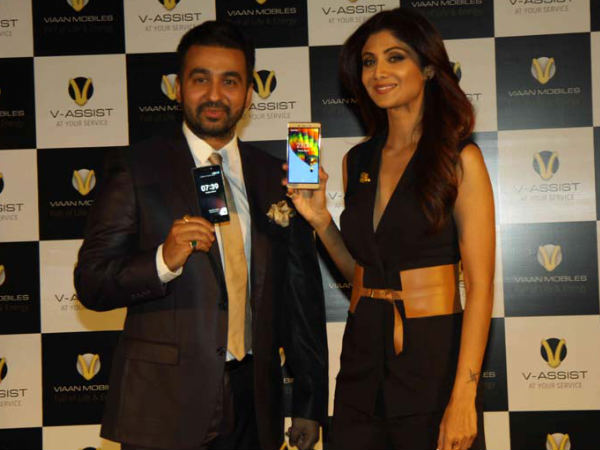 Shilpa Shetty, Raj Kundra Launches Mobile on Their Sons Name 'Viaan'