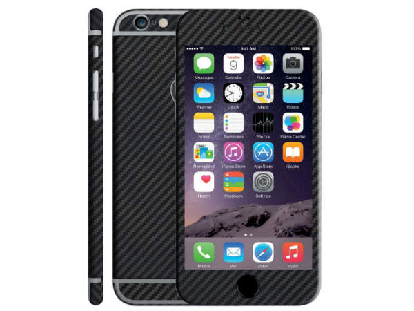 Kapa Full Body Carbon Fiber Vinyl Skin Sticker Cover for Iphone 6S PLUS