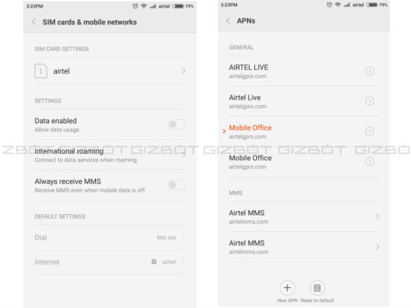 Xiaomi Mi 4i: Internet Connectivity Issue