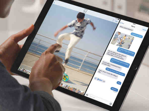Apple iPad Pro: Multi-touch display